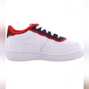 Nike Air Force 1 Double Layer, White Obsidian Red TD